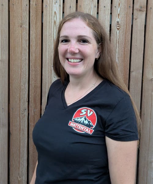 Obmann-Stellvertreterin des SV Wattental, Angela Hanser