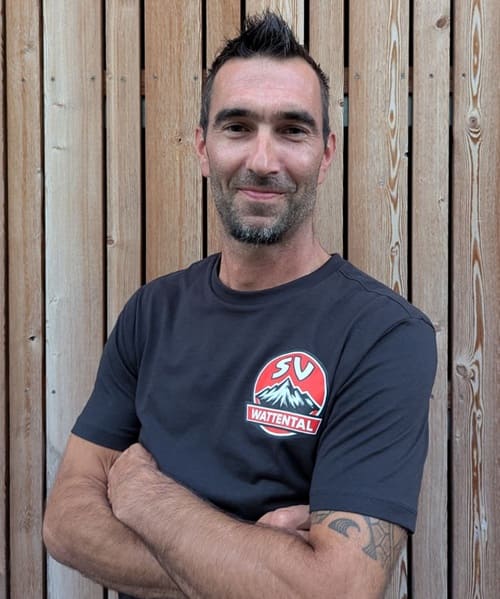 Obmann Joe Heumader vom Sportverein Wattental